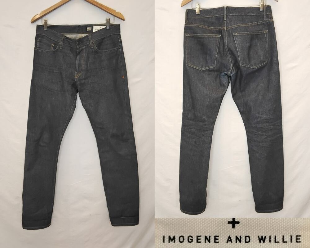 Imogene and Willie Selvedge Jeans Vidalia Mills Barton Slim 31x32 #J5935